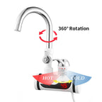 Instant Electric water heater Tap With LED Temperature Display Hot Water