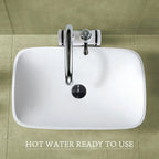 Electric Hot Water Heater Faucet Kitchen Instant Heating Tap Water Heater with LED