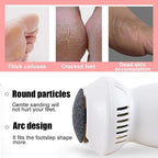 Electric Foot Grinder | Electric Foot File Grinder Dead Skin Callus Remover Foot Pedicure Tools Feet Care Hard Cracked Foot Files Clean Tools