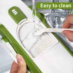 Multifunctional Vegetable Cutter 5-In-1 Mandoline Slicer And Chopper For Kitchen Safety Use