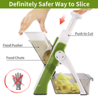 Multifunctional Vegetable Cutter 5-In-1 Mandoline Slicer And Chopper For Kitchen Safety Use