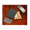 Metal Cigarette Case Ultra-thin 10 Packs of Cigarette Box Waterproof and Pressure-proof Portable Cigarette Accessories for Men