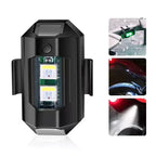 Car Motorcycle Bike Modification Drone LED Flashing Light Wired Charging Lamp Can Control The Vibration Flash DIY Accessories