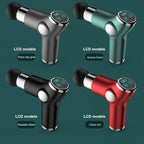 Mini LCD Massage Gun 32 Speed Touch Screen Massager Vibration Muscle Relaxation