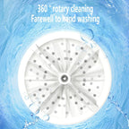 Portable Mini Turbo Washer USB Powered Cleaning Washing Machine