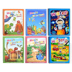 Water coloring Books | Magic Water Drawing Book Coloring Doodle Reusable Activity Book for kids |  Baby Products
